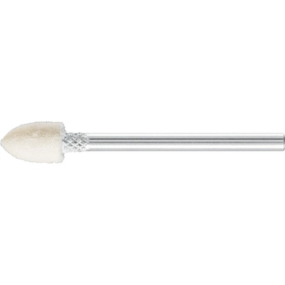 Pferd 44100114 | Filcové leštiace teliesko špicaté kužeľové FK SPK 6x10-3x37 mm, H (tvrdé)