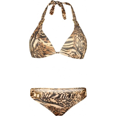 Phala animal bikiny zvířecí vzor S320 hnědé