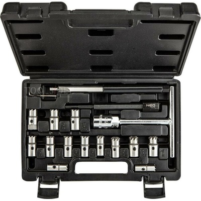 NEO TOOLS Frézy na čistenie zásuviek vstrekovačov, 17 ks 11-885