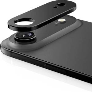 Tech-Protect Протектор за Камерата на iPhone Air, Camalloy Fit Plus Glass, Черен (5906302319121)