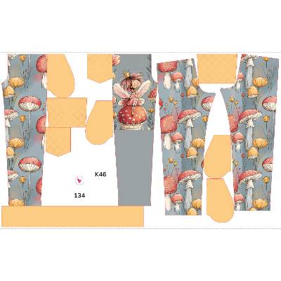 Takoy Panel se střihem rozšířené softshellové kalhoty víla Ivy 134
