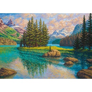 Ravensburger - Puzzle Canadian Collection: Spirit of Maligne - 1 000 piese