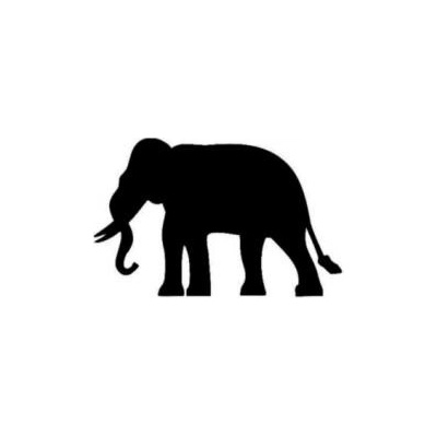 Artemiss Slon plastová šablona 150 A 6,5x9cm