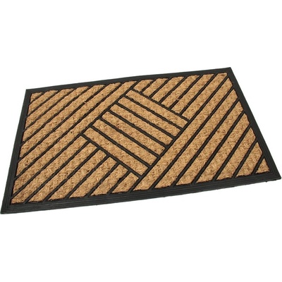 FLOMA Rectangle Stripes Kokosová 40 x 60 x 0,8 cm