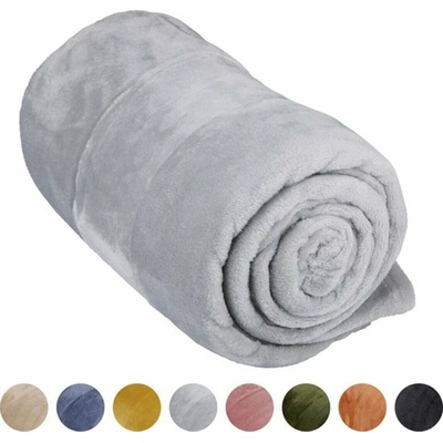 Articasa Plied flanel svetlo sivá ED-225614 200x150
