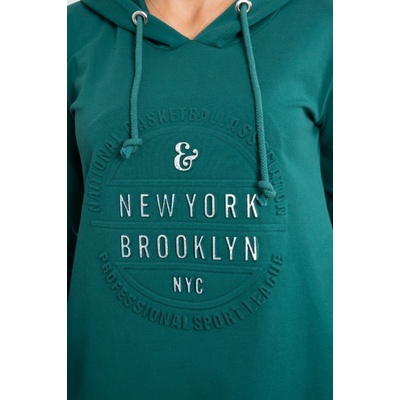 Brooklyn šaty tmavozelené