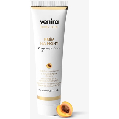 VENIRA krém na nohy, meruňka 100 ml