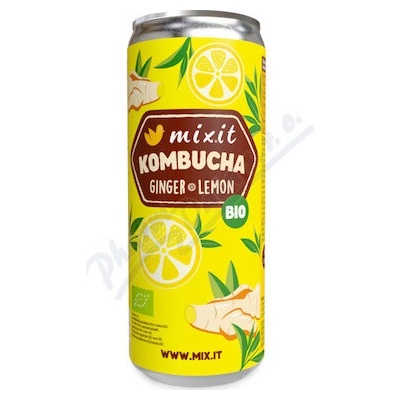 Mixit Kombucha Ginger & Lemon BIO 330 ml