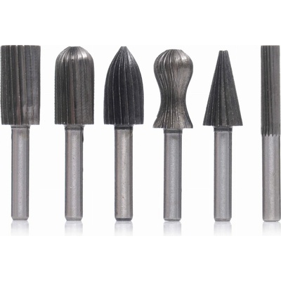 Kraft-Dele Kraft&Dele KD11215 – Stopkové frézy do kovu, sada 6 ks