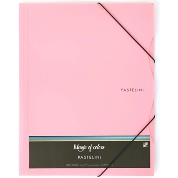 Папка PP с ластик A4 Karton Pastelini Розов (A4)