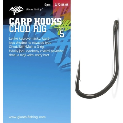 Giants Fishing s očkem Chod Rig vel.2 10 ks