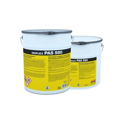 ISOMAT ISOFLEX-PAS 580 - 2-zložková, tekutá, polyaspartická hydroizolácia Farba: Biela, Hmotnosť: 15 kg