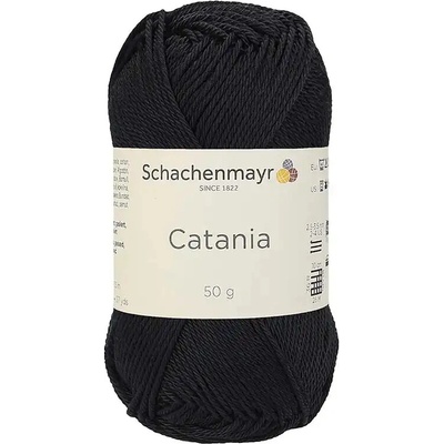 Schachenmayr Příze Catania 110 černá