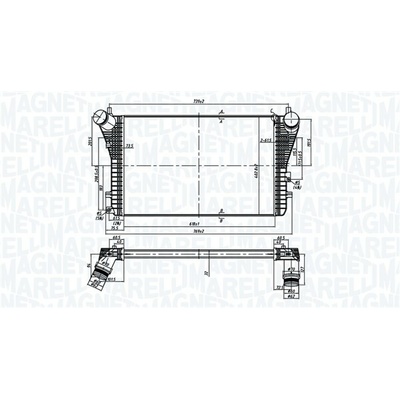 Chladič plniaceho vzduchu MAGNETI MARELLI 351319206210