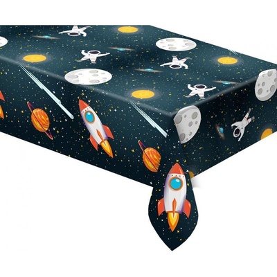 Procos Plastový ubrus Rocket Space 120x180 cm