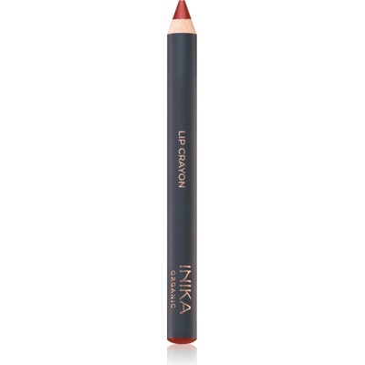 INIKA Organic Lipstick Crayon кремообразен молив за устни цвят Chilli Red 3 гр