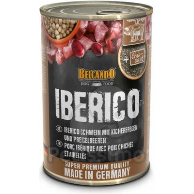 BELCANDO Iberico със свинско месо, нахут и червени боровинки 6 x 400 г