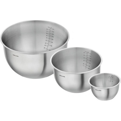 Zwilling 1032841 Sada vakuovacích nerezových mís Fresh & Save 12 / 18 / 24 cm 3 ks