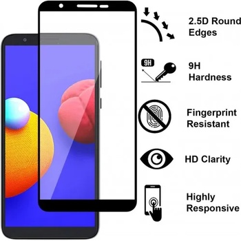 Image 1 of Стъклен протектор Full Glue за Samsung Galaxy A01 Core