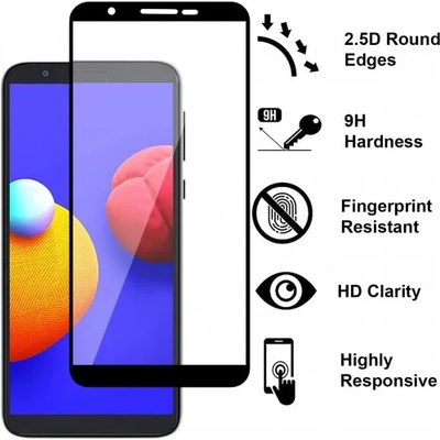 Стъклен протектор Full Glue за Samsung Galaxy A01 Core