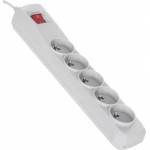 Activejet Power strip Activejet Combo anti-surge 5 sockets 3 m grey (ACP-5GN 3M SZ)