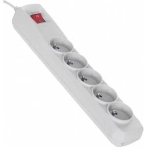 Activejet Power strip Activejet Combo anti-surge 5 sockets 3 m grey (ACP-5GN 3M SZ)