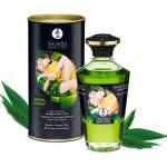 Shunga - shunga oils Масажно олио shunga - organic green tea heat effect massage oil 100 ml