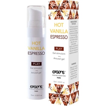 Възбуждащ и стимулиращ гел за жени - Hot Vanilla Espresso 15ml (EXSENS0006)