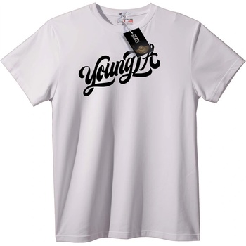 NOONEBRAND Тениска Young Script Черна - 3XL, Black