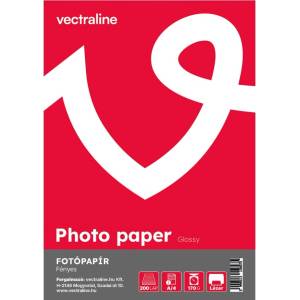 Vectra-Line Фотохартия FORTUNA A/4 лазерна гланцова 170 g 200 листа 01.00295 (01.00295)