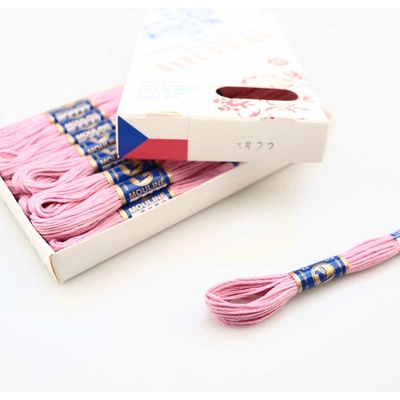 Niťárna Vyšívací příze Mouline 3822 - pink