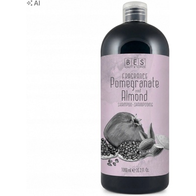 Bes Fragrance Pomegranate a Almond šampon na vlasy 1000 ml