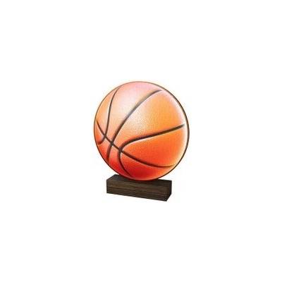 Poháry Bauer Dřevěná plaketa WF258 Basketball