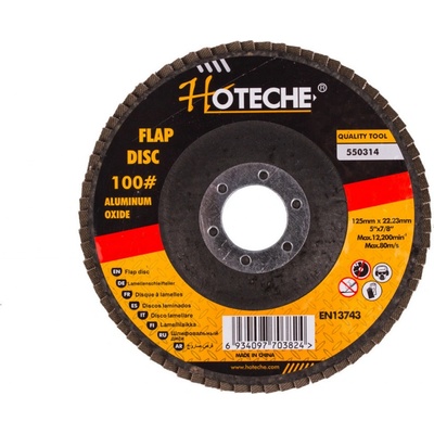 Hoteche Lamelový brusný kotouč 125 mm P100 HT550314