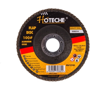 Hoteche Lamelový brusný kotouč 125 mm P100 HT550314