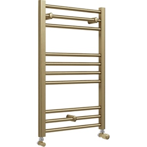 Crystal Водна лира за баня CORALITE STRAIGHT, 249 W, 800 x 500 mm, SB-Brass (391841)
