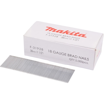 Makita F-31928 kolářské hřebíky 38mm 5000ks