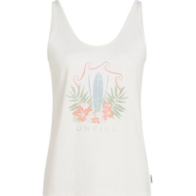 O'Neill Дамски топ O'Neill Women's Graphic Tanktop - Snow White (916-6623-0413)