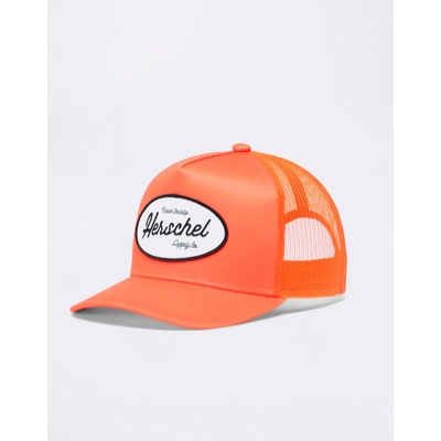 Herschel Supply Whaler Tall Mesh Gas Station Cap Flame