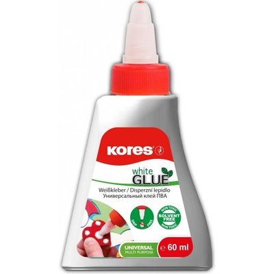 Kores White glue Tekuté disperzní lepidlo 60 ml