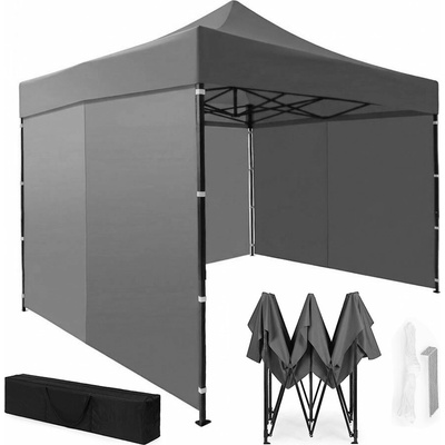 MultiGarden PAW-FGA-3X3-4 3x3 m šedý + 4 stěny