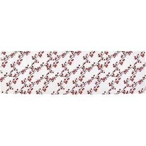 Butter Kings Памучна покривка 40x140 cm Snowbound - Butter Kings (AF179_table_runner)