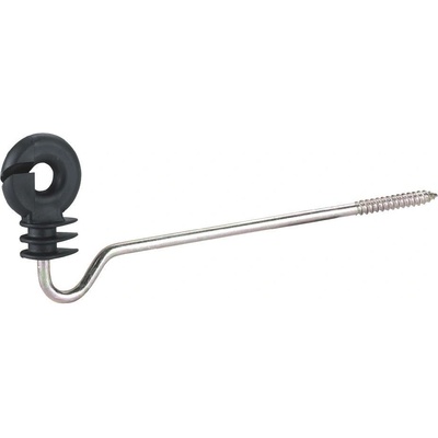 Izolátor kruhový distanční pro elektrický ohradník, s vrutem, 22 cm