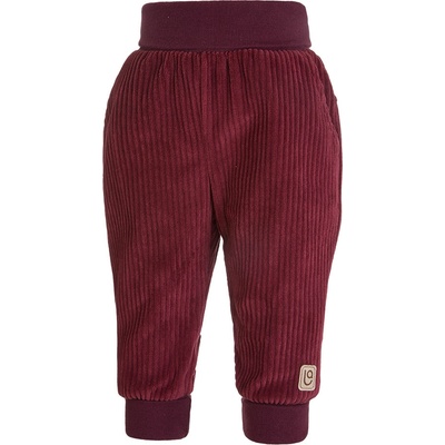 Little Angel Kalhoty manšestr lem bordó