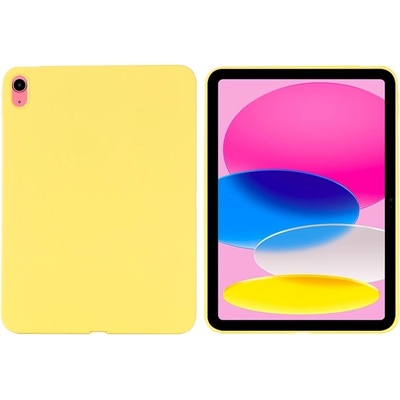 Vsetkonamobil 57156 RUBBER Ochranný kryt pre Apple iPad 2025 / iPad 2022 žltý