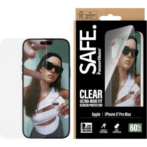 Panzer Стъклен протектор Safe за iPhone 17 Pro Max, UWF, EasyAligner