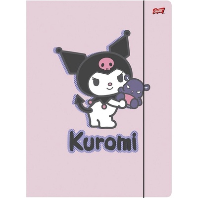 LICENSE Гумена папка Kuromi pink A/4 TO-TZG-3977-XXX-KURO-SA (TO-TZG-3977-XXX-KURO-SA)