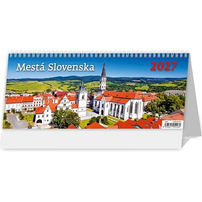 Helma Stolový riadkový 32,1x13,4 cm Mestá Slovenska 2027