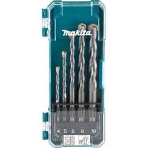 Makita - Комплект свредла за зидария от 5 части D-72877 (D-72877)