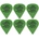 Dunlop 412R 0.88 Tortex 6 Перце за китара (412R88-6PACK-SET)